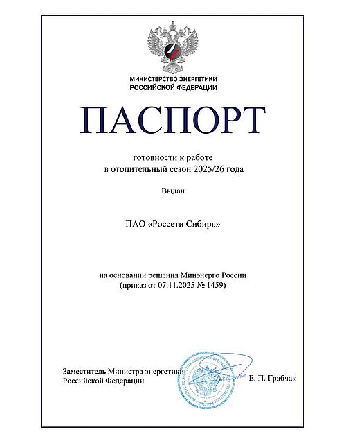 Фото пресс-службы "Росети Сибирь"